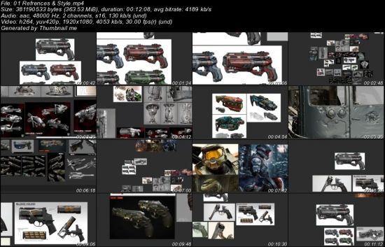 Creating a Sci-Fi Pistol for Games