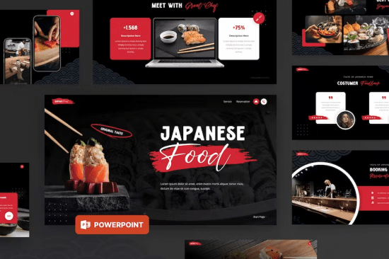 Japanese Food Powerpoint 7GTAMSY