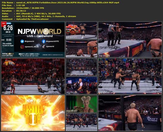 AEW NJPW Forbidden Door 2023 06 26 NJPW World Eng 1080p WEB x264-NGP