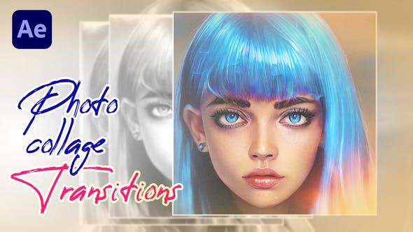 Videohive - Photo Collage Transitions - 46291566