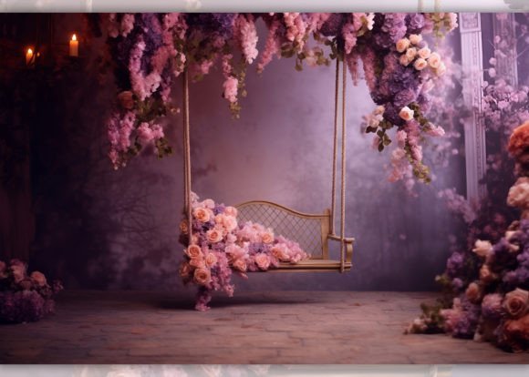 12 Newborn / Pets Swing Backdrop JPG