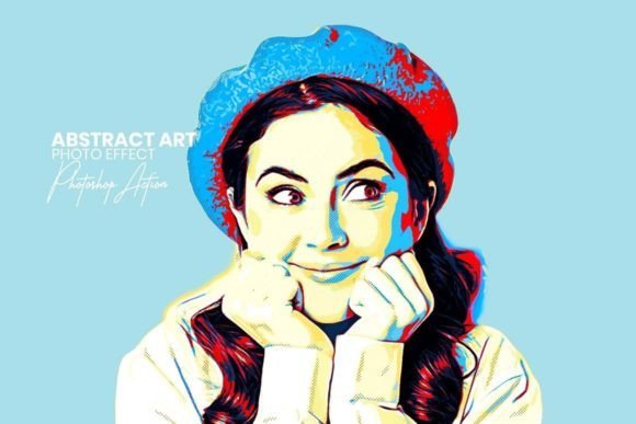 Abstract Art Photoshop Action - 16506270
