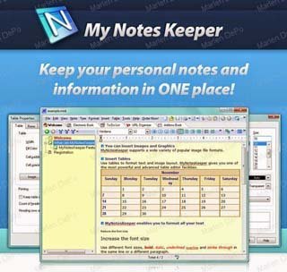 Portable My Notes Keeper 3.9.6.2268