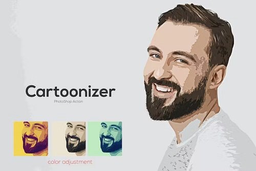 Cartoonizer Action - 36080494