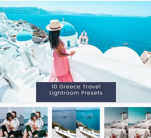 10 Greece Travel Lightroom Presets - YHBKW7M