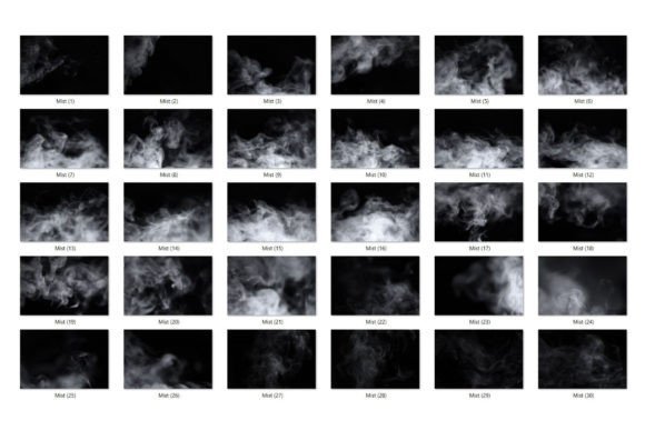 30 Mist Overlays HQ - 6398661
