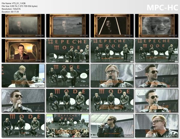 Depeche Mode - The History Of Depeche Mode 2008Bootleg, DVD5 (2009)