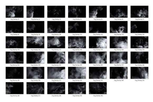 40 Fog Overlays HQ - 26692465