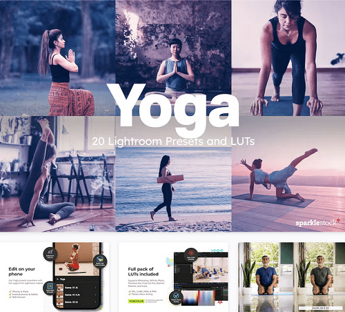 20 Yoga Lightroom Presets - 46701956