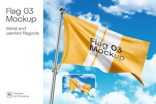 Flag 03 Mockup - M7LA64L