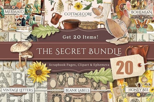 The Secret Bundle - 20 Premium Graphics