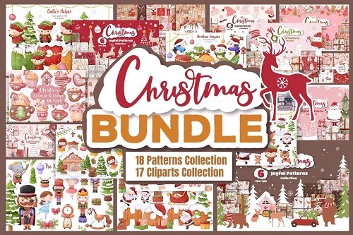 Christmas Bundle - 35 Premium Graphics