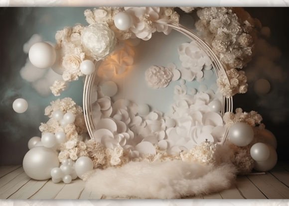12 Newborn Clouds Photo Backdrops JPG