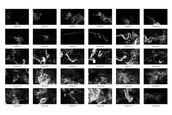 30 Realistic Smoke Overlays - 6396648