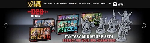 Titan Forge Miniatures - Collection of High Quality 3D Printable Miniatures 2020-2023