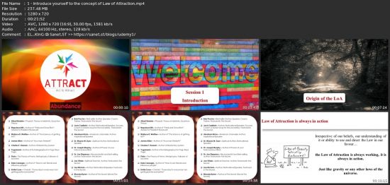 Attract - Law Of Attraction Audio Course