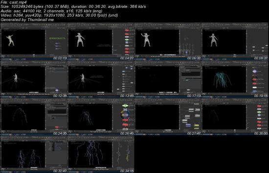 Houdini All combined Lightning Setups