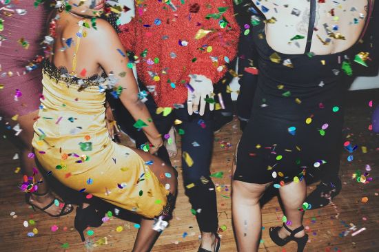 Colourful Foil Confetti Overlays - 2TRMDFN