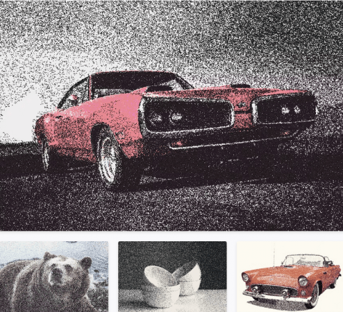 Stipple Shading Effect - 46260030