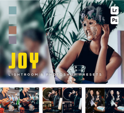 6 Joy Lightroom and Photoshop Presets - 46574858
