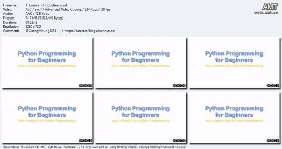 Python Programming for Beginners 2023