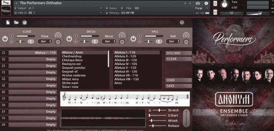 Strezov Sampling The Performers Anonym Orthodox Choir KONTAKT (Player Edition)