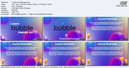 Learn Bubble Hands-on : Building Food Delivery App