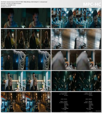 Venom 2018 3D HSBS 1080p BluRay H264 DolbyD 5.1 nickarad