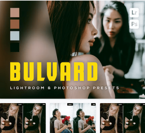 6 Bulvard Lightroom and Photoshop Presets - 46512680