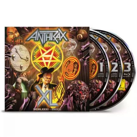 Anthrax - XL (MCMLXXXI - MMXXI)Blu-ray, Deluxe Edition (2022)