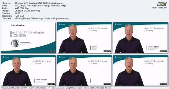 Pearson - Java SE 17 Developer (1Z0-829)