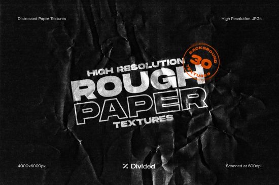 Rough Paper Textures (30 Assets) - 7538000