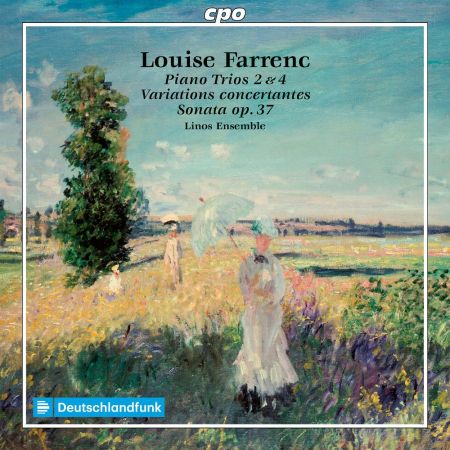 Linos Ensemble - Farrenc: Piano Trios 2 &amp; 4; Variations concertantes; Sonata op. 37 (2023)Official Digital Download 24/48