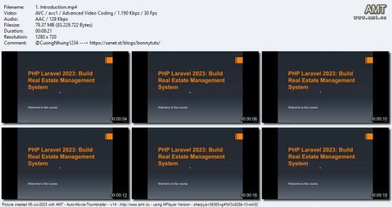 PHP Laravel 2023: Build Real Estate Management System