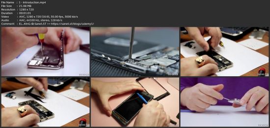 All Smart Phones Hardware Repair With A Live Demo.