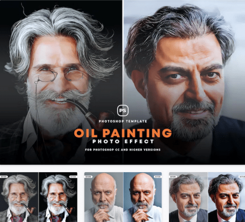 Oil Painting Effect - 46230078