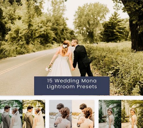 15 Wedding Mona Lightroom Presets - FKSQEBJ
