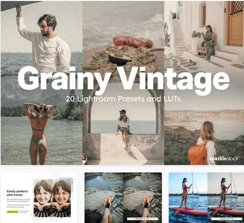 20 Grainy Vintage Lightroom Presets - 46701536