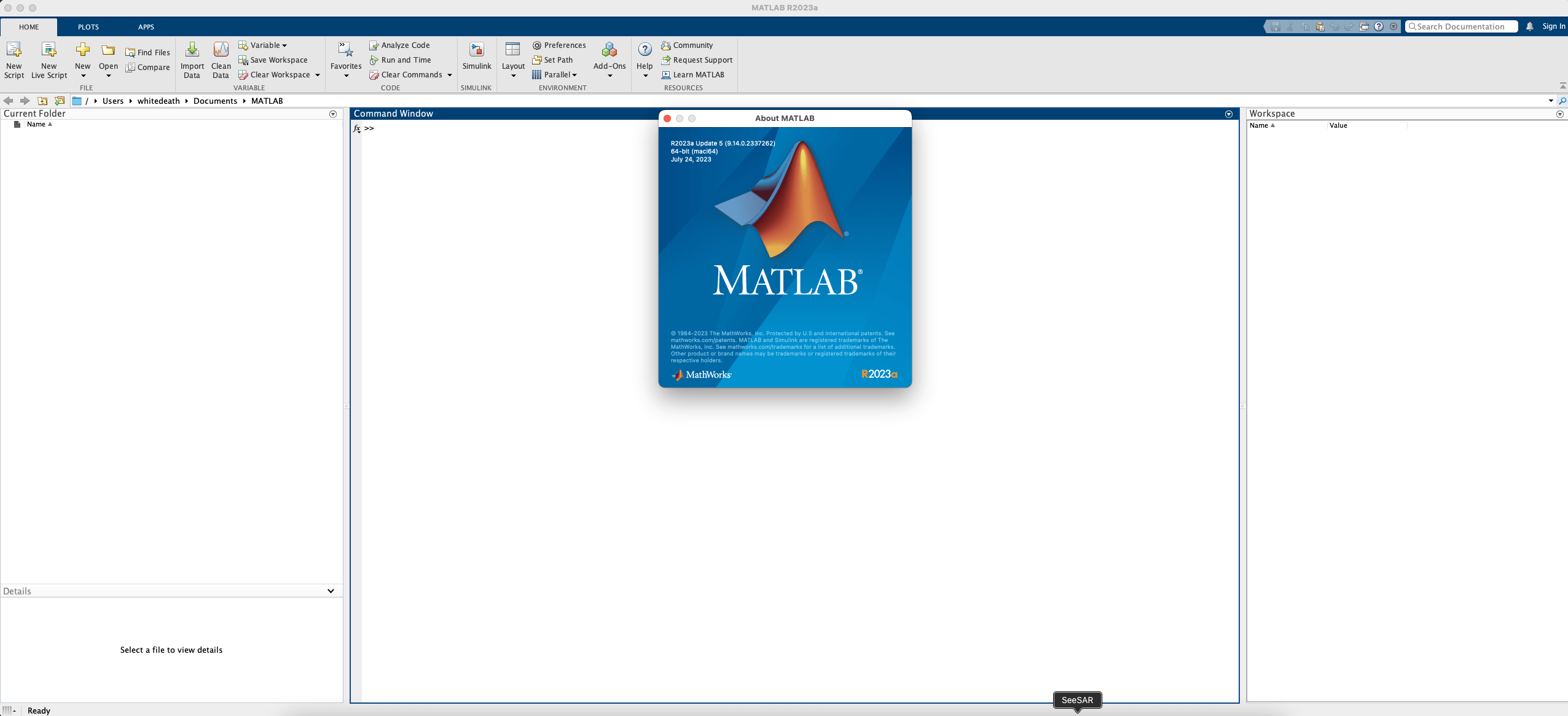 download the new version for apple MathWorks MATLAB R2023a 9.14.0.2337262