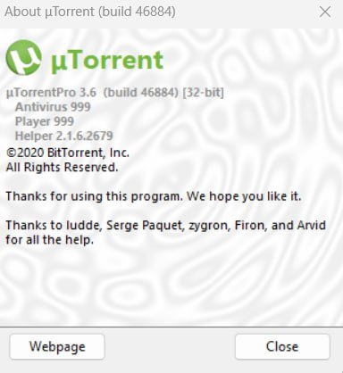 μTorrent Pro 3.6.0 Build 46884 Multilingual