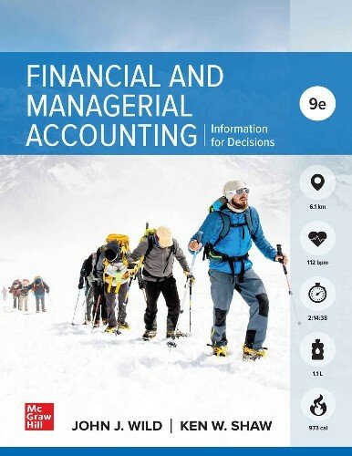 Financial and Managerial Accounting, 9th Edition (McGraw-Hill)