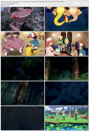Pokemon the Movie Genesect and the Legend Awakened 2013 1080p BluRay x265 HEVC 10bit DTS 5.1 Bluespots