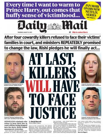 Daily Mail - 31 August 2023