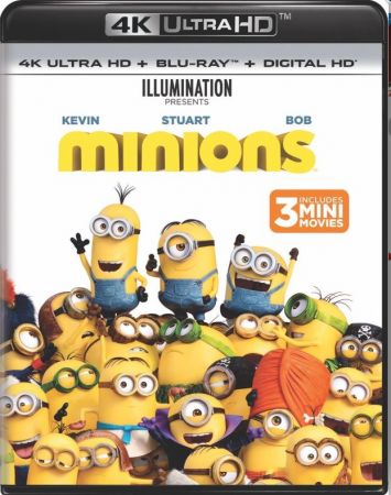 Minions 2015 2160p 4K BluRay x265 10bit AAC5.1-YTS
