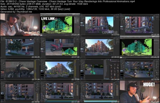 Chaos Vantage: Turn Your Vray Renderings Into Professional Animations