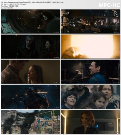 Avengers Age of Ultron 2015 1080p 10bit UHD Bluray DDP.7.1 HEVC-NmCT