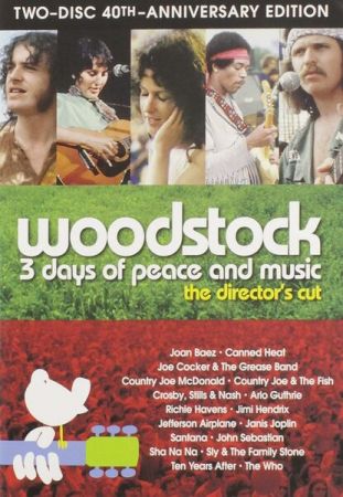 Woodstock: 3 Days Of Peace And Music - Two-Disc 40th-Anniversary Special Edition[DVD9+DVD5] (2009)