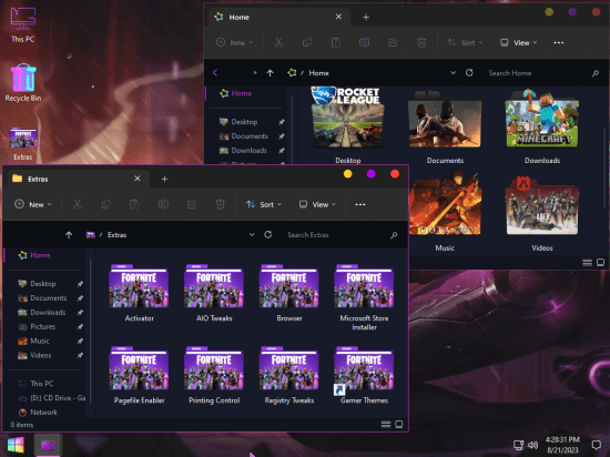 Windows 11 22H2 Build 22621.2134 Gamer OS en-US ESD August 2023