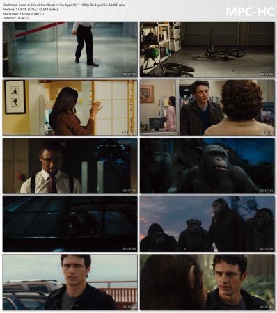 Rise of the Planet of the Apes 2011 1080p BluRay x265-RARBG
