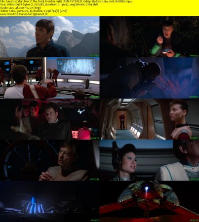 Star Trek V The Final Frontier 1989 REMASTERED 1080p BluRay H264 AAC-RARBG